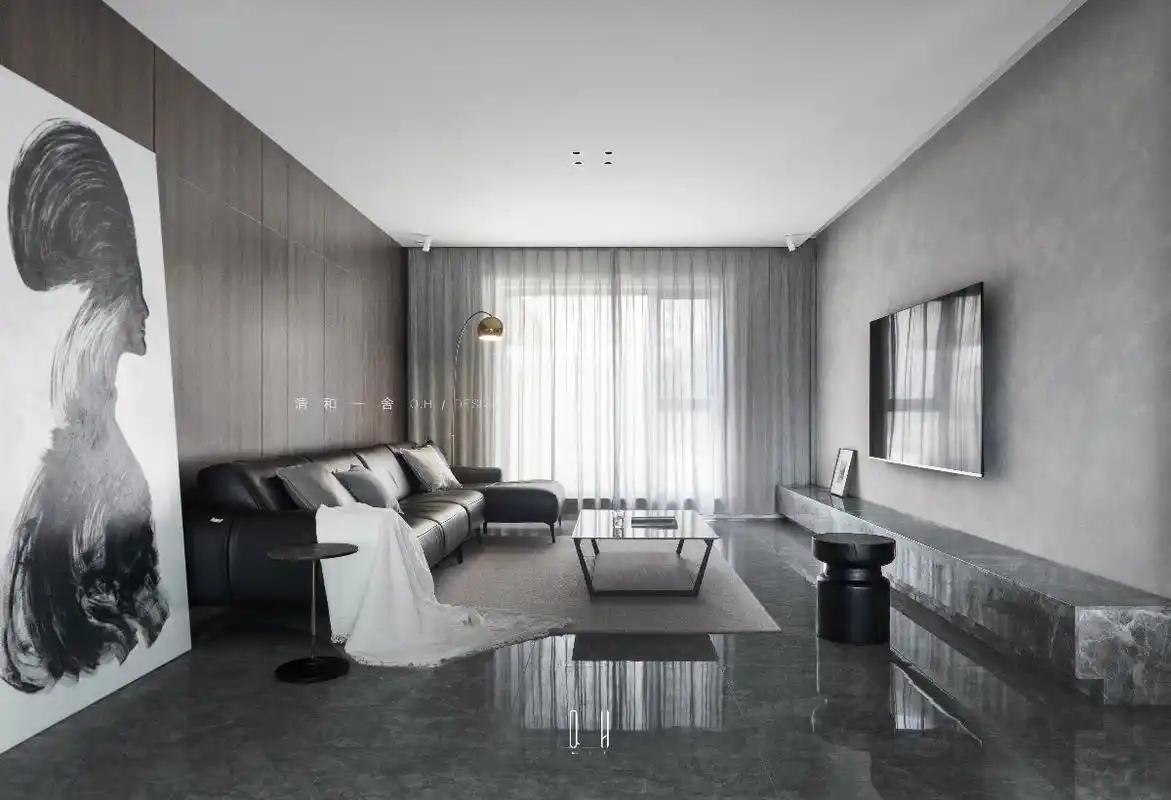 147㎡ 灰色系河海花园|清和一舍