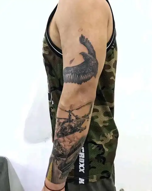 辽宁省大连市纹身师-刘羽桥的纹身作品集
