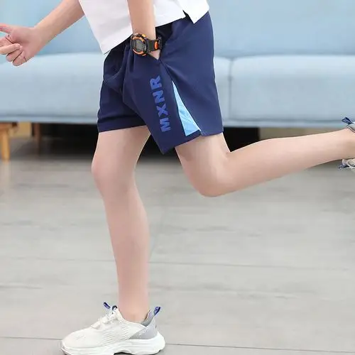 2019夏新款男童短裤运动儿童速干裤三分裤中大童裤子宽松夏装薄款