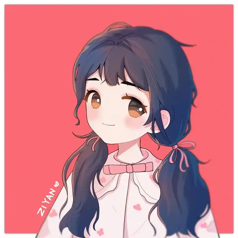 原创女生头像 #二次元 ##手绘头像 ##女生头像 #可爱卡通头像 #q版