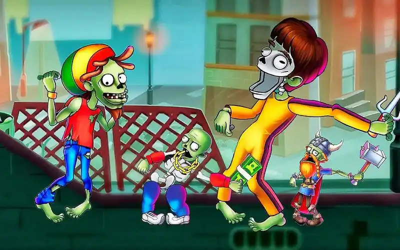 僵尸弓箭手:三只小僵尸被我击败后,叫来了巨人小龙僵尸_哔哩哔哩 (゜