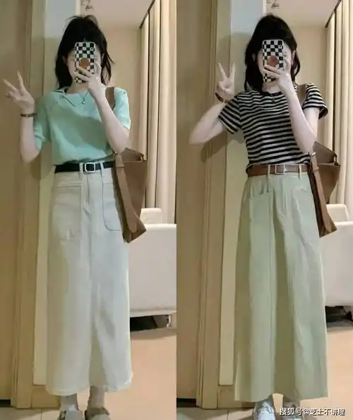 身高不够,搭配来凑!20套小个子女生夏季穿搭分享,舒适又显高