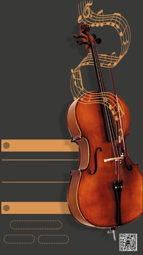 小提琴乐器背景