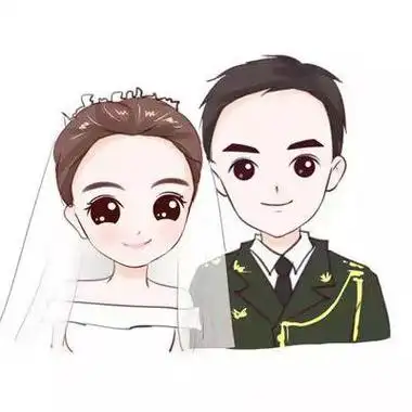 军人情侣头像