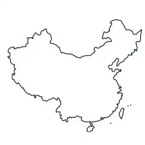 地图可爱简笔画
