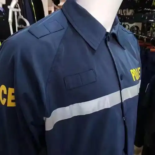 汉中公安警察高端夹克-江苏六扇门警用装备有限公司