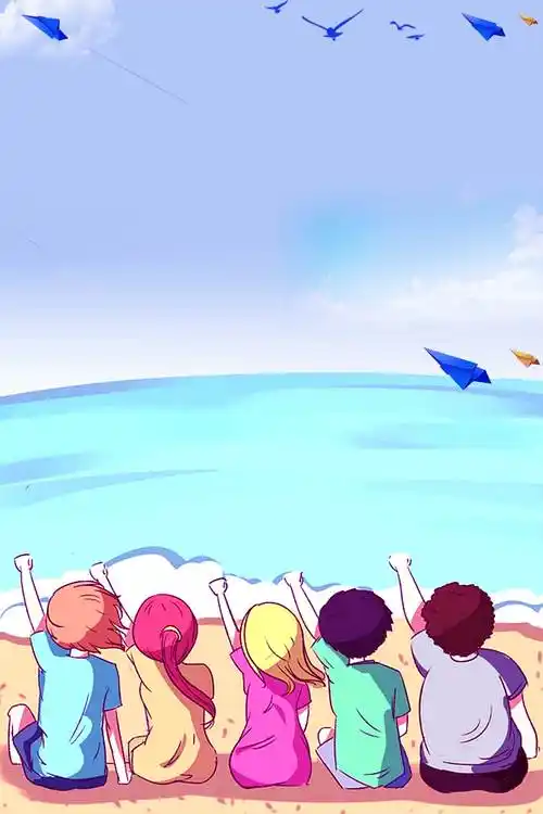 关于青春的水彩画 青春主题水彩画