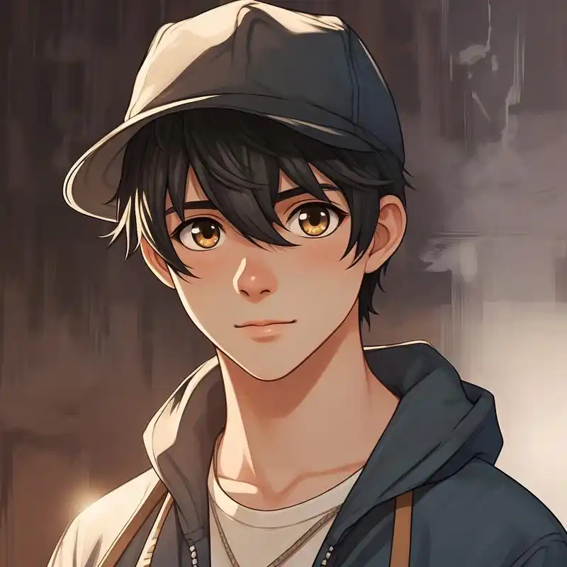 动漫风呆萌男生头像9995 呆萌可爱的动漫男生头像来啦,快保存起来