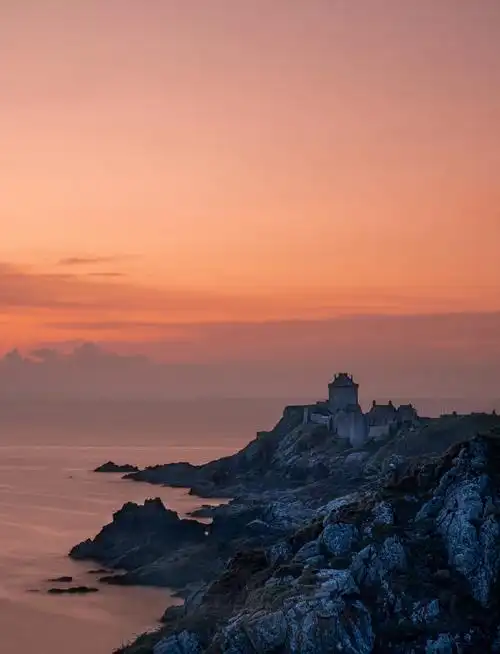 的海岛落日图片2160x1440分辨率下载,唯美的海岛落日图片,图片,壁纸