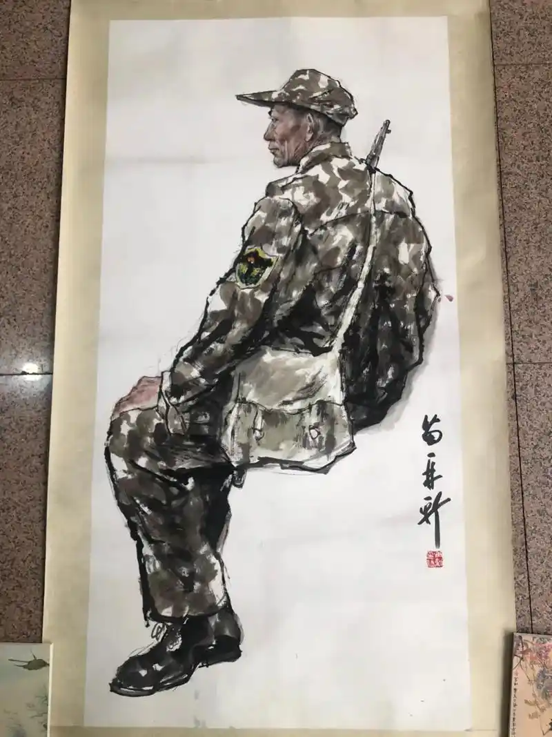 苗再新 中国美协理事 中国文史馆书画研究员 武警部队美术书法 - 抖音