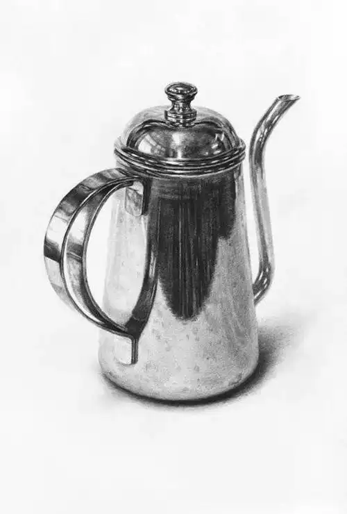 金属质感的特点就是:"表现强烈的高光和物体表面的高密度.