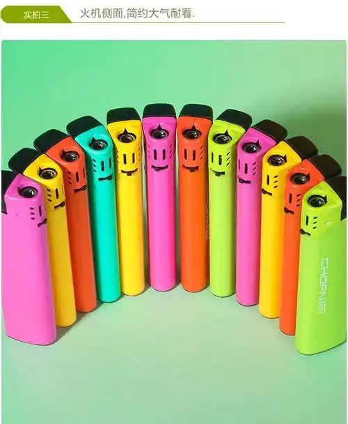 新海打火机50支一次性防风打火机家用超市便利店打火机批发定制一次性