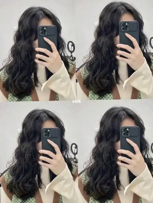 中长发烫发法式烫发蛋卷头秋冬发型推荐