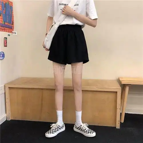 闽悦初中生中考体育体考女生跑步运动短裤女韩版宽松显瘦百搭显瘦闺蜜