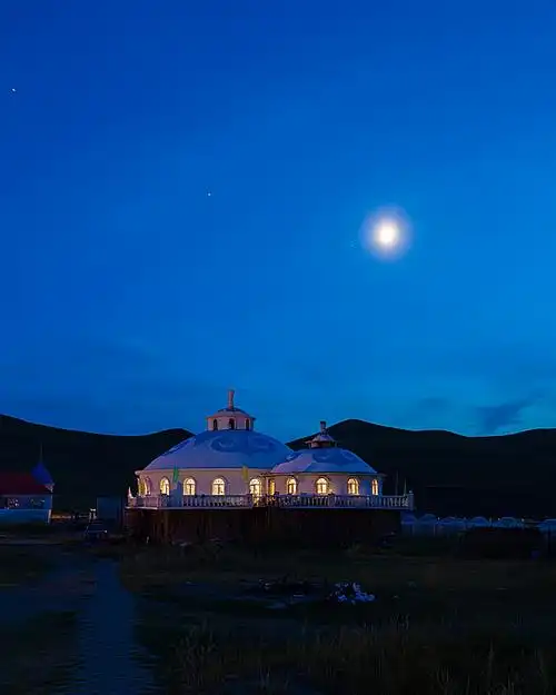 阿斯哈图草原夜色