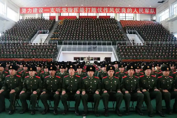 一场特殊"成人礼"武警吉林总队新兵团开启军旅新征程
