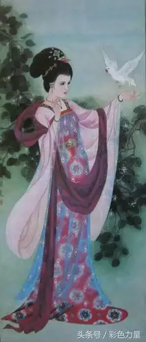 王木兰中国画工笔仕女欣赏