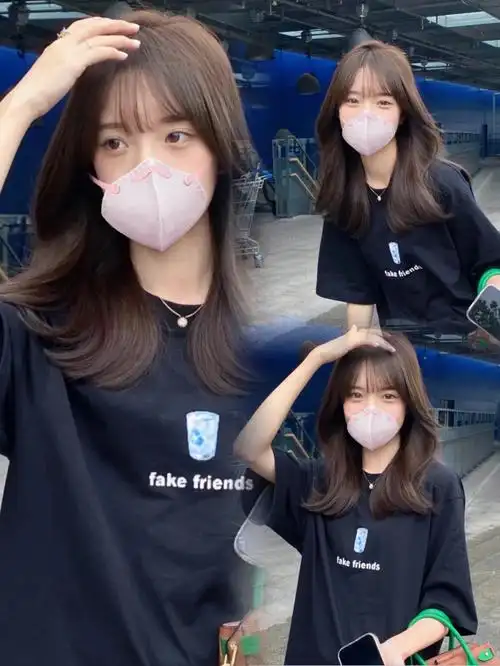 减龄又有气质的一款韩式气垫烫发型修颜又减龄