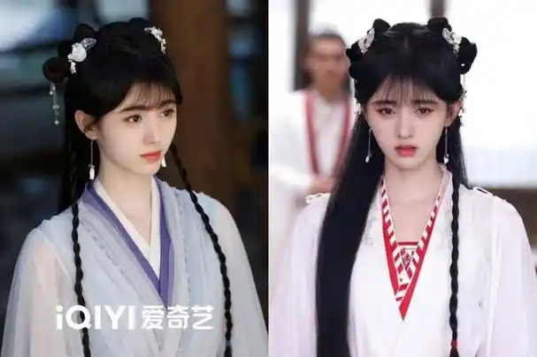 著一头乌黑长发,妆容清淡,身材纤瘦的她穿著比基尼与团员们在海边玩水