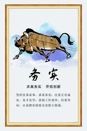 手绘企业文化之务实下载-编号15351819-其他海报设计-我图网