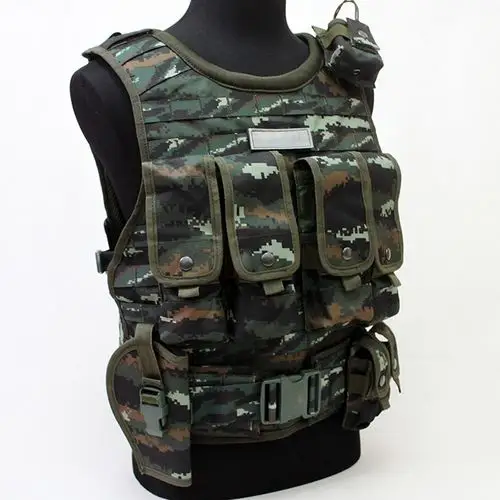 正品式虎迷彩战术背心单兵战斗携行具马甲外套战术背心