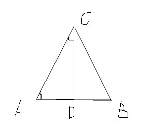 等边三角形,知道度数,知道低长,怎么求高