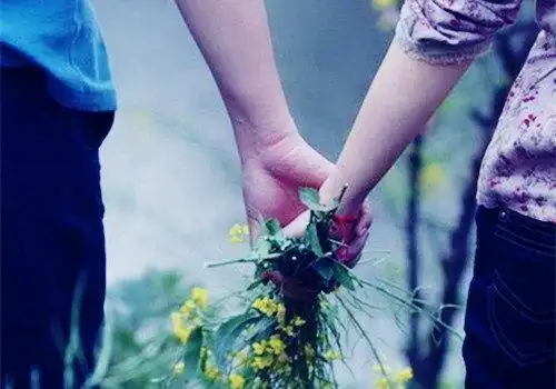 手牵手幸福唯美情侣图_最浪漫的约定