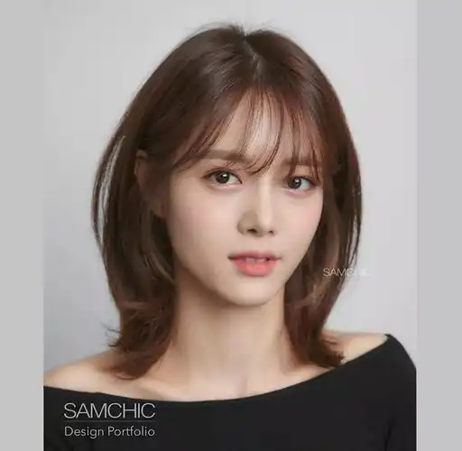 最新的法式刘海发型任何脸型都适合