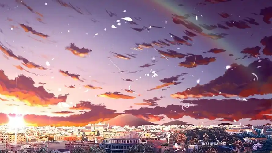 唯美动人动漫美景桌面壁纸