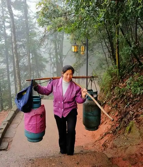 女挑夫汪美红:磨坏120双鞋挑断20多根扁担,把孩子挑进重点大学