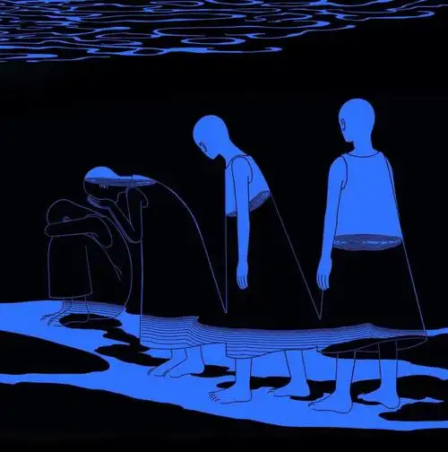 每日艺术透明人