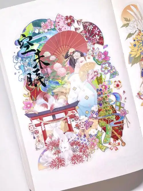 手帐分享除了春天爱情和樱花