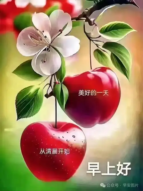 漂亮的早安图片暖心祝福语,温馨的早安问候语祝福图片