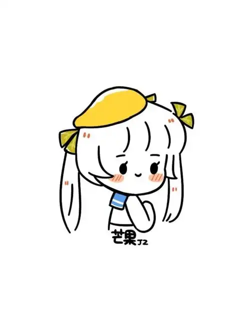 水果女孩简笔画持续更新简笔画简笔画教程文化娱乐绘画小红书