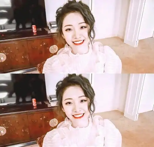 喻言灿烂笑容心动事件宝藏女孩梯形笑表情包图片合集