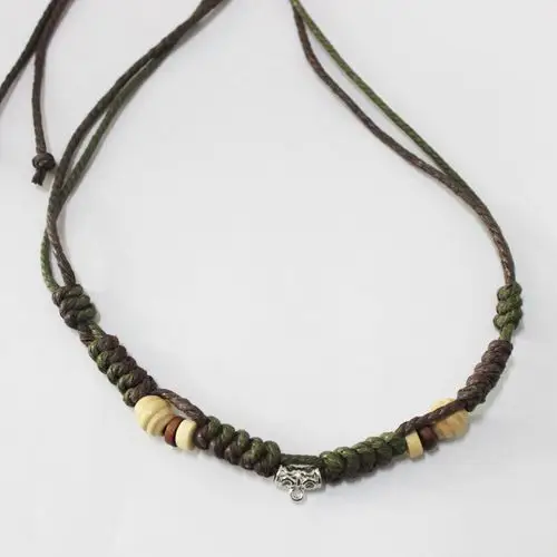 j4004 棉绳编织金刚结项链 情侣首饰品项链 厂家批发