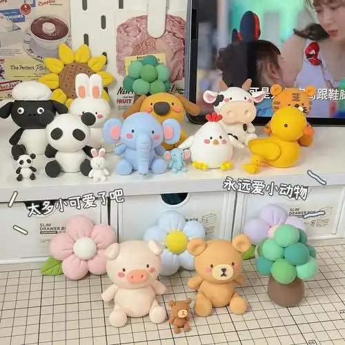 超轻粘土61动物园里有什么附步骤图