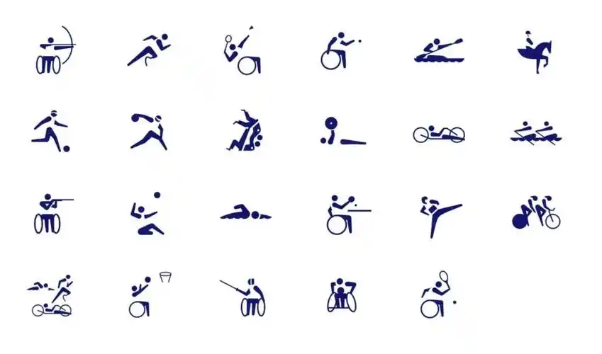 奥运会图标最初引入图标是为了与越来越多的国际运动员和观众进行视觉