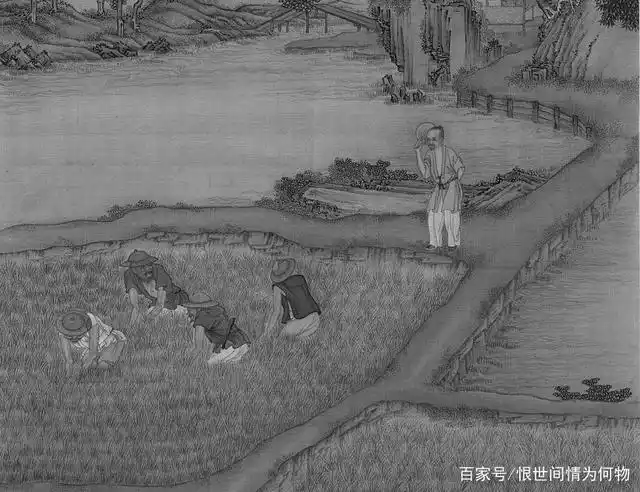 古代劳作图