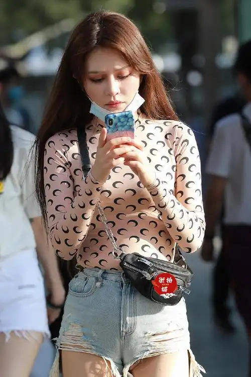 颜值##美女#  戴口罩的小姐姐颜值都很高