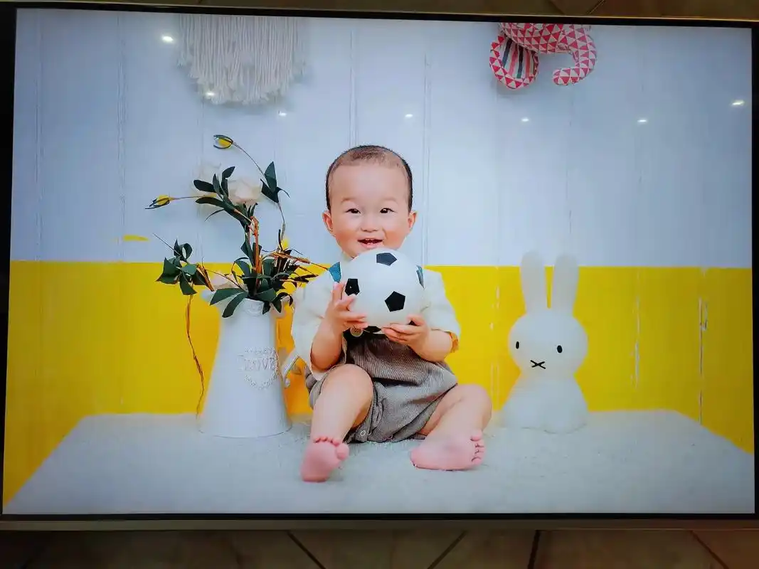 萌萌的小可爱 #周岁照 #每一张照片都是 - 抖音