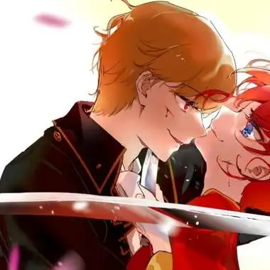 可爱情侣动漫头像一左一右唯美高清情侣微信真人头像大全