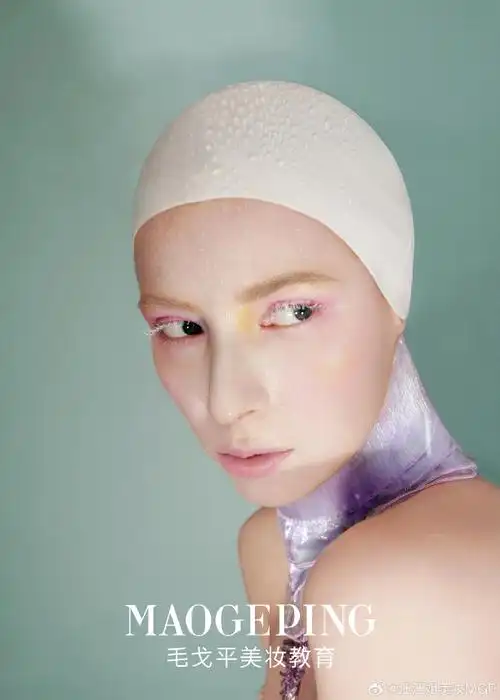 时尚平面创意彩妆大片新鲜出炉95  同学们以部分奥运项目为灵感