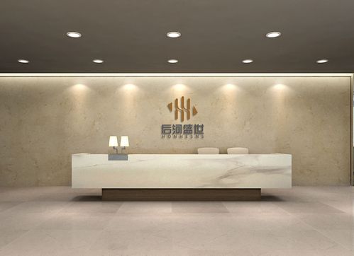 盛世集团前台接待台大理石前台桌定制前台柜企业服务台烤漆吧台