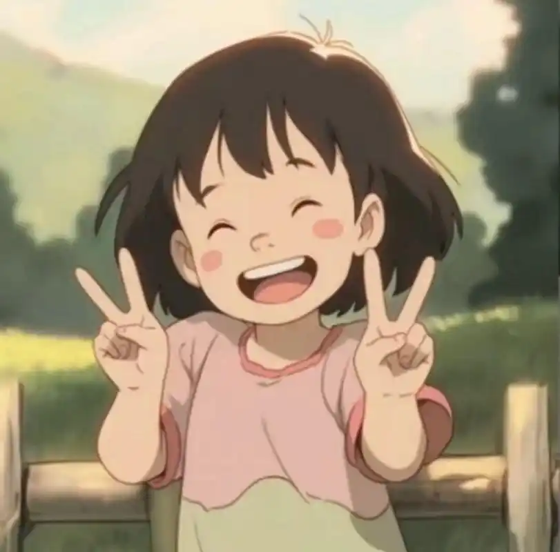 宫崎骏治愈风格动漫头像 谁懂啊,很喜欢这种风格的头像