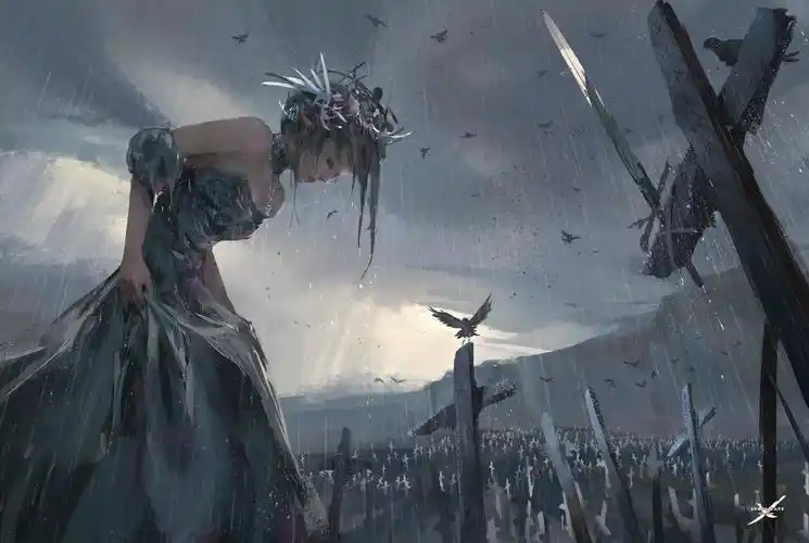 鬼刀wlop个人插画绘本画册作品集漫画