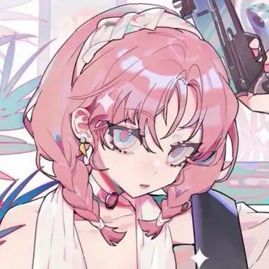 少女心草莓粉色系头像