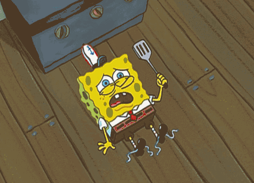 海绵宝宝gif伤心gif躺地上gif委屈gif