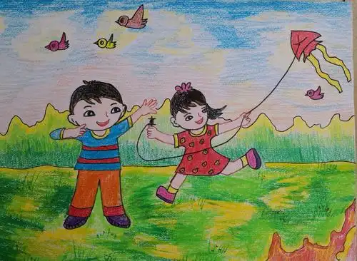 放飞梦想]2019年琼中县第一小学第十四届校园艺术节现场绘画比赛