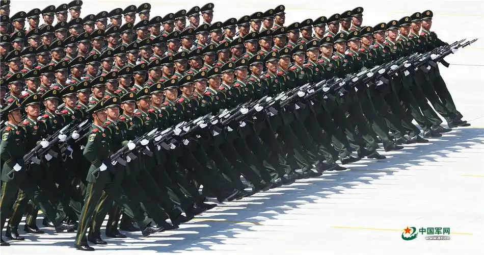 如山似岳!武警部队方队来了